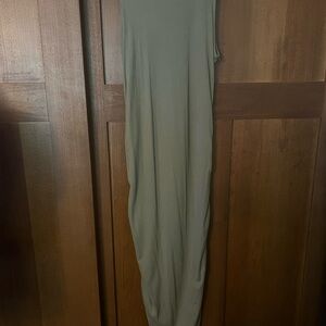 J for Justify Sleeveless Maxi Dress in Olive